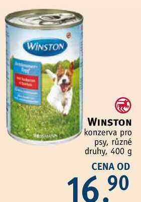 WINSTON konzerva pro psy, 400 g 