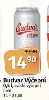 Budweiser Budvar B:Classic světlé výčepní pivo 0,5l 