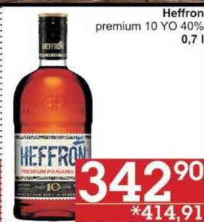 Heffron premium 10 YO 40%, 0,7 l
