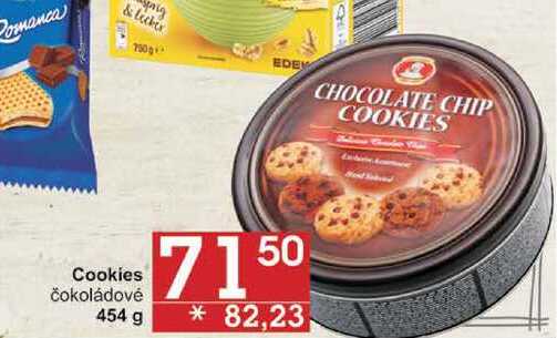 Cookies čokoládové, 454 g