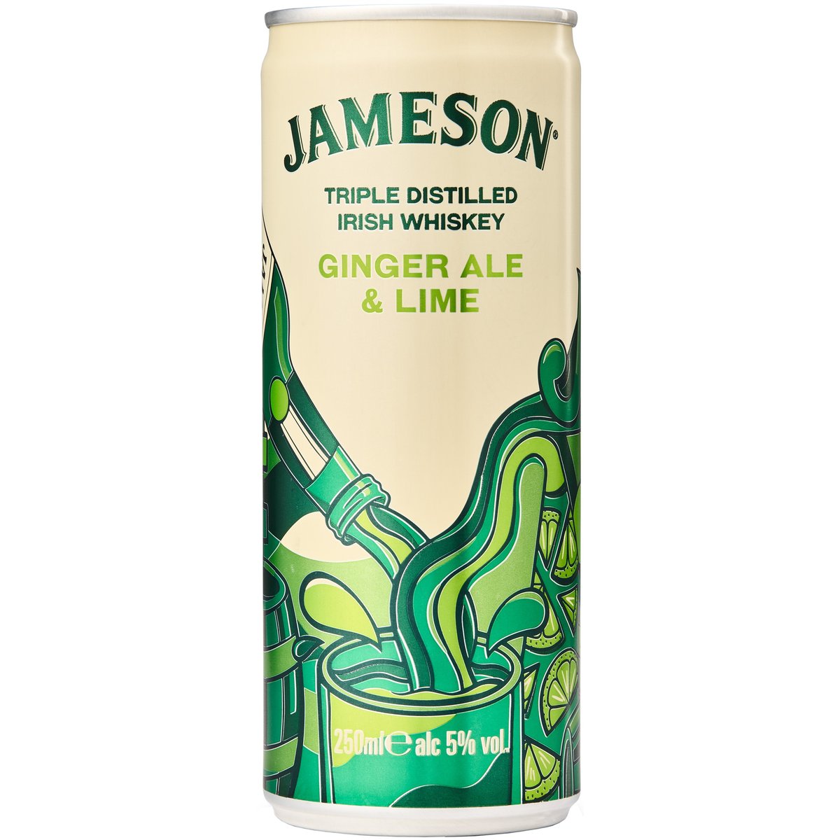 Jameson Ginger Ale & Lime 5 %