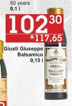 Giusti Giuseppe Balsamico, 0,15 l