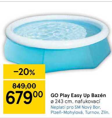 GO Play Easy Up Bazén 