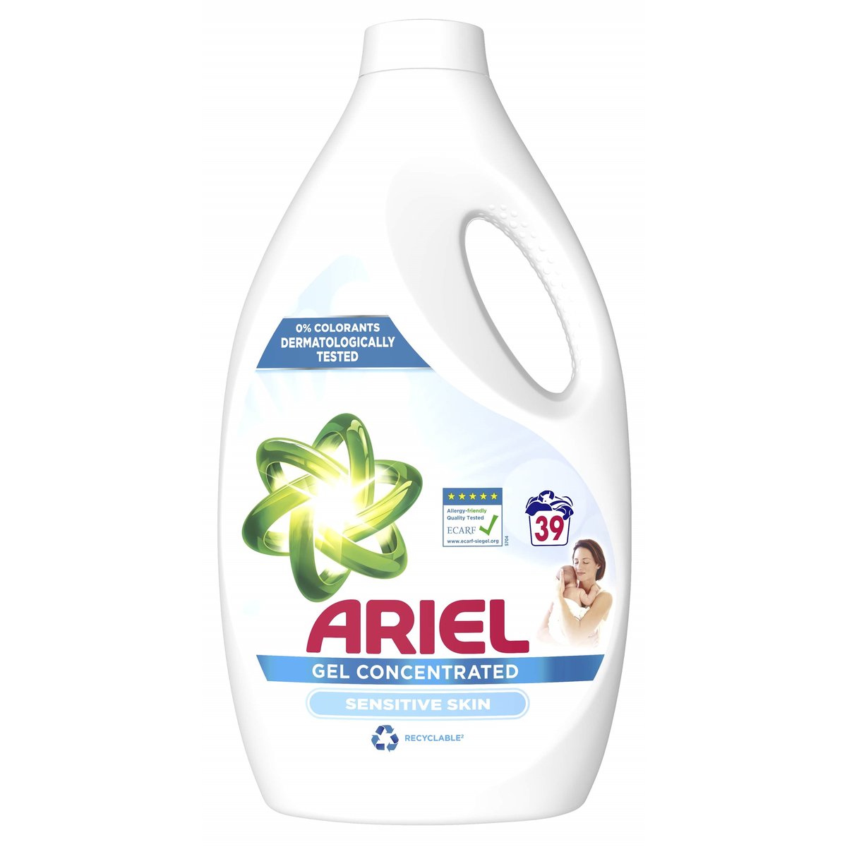 Ariel Sensitive Skin prací gel (2,145 l)