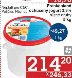 Frankenland ochucený jogurt 3,8%, 5 kg