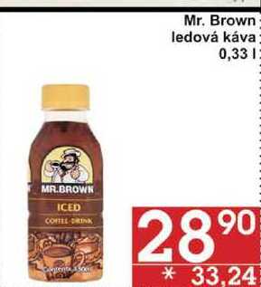 Mr. Brown ledová káva, 0,33 l