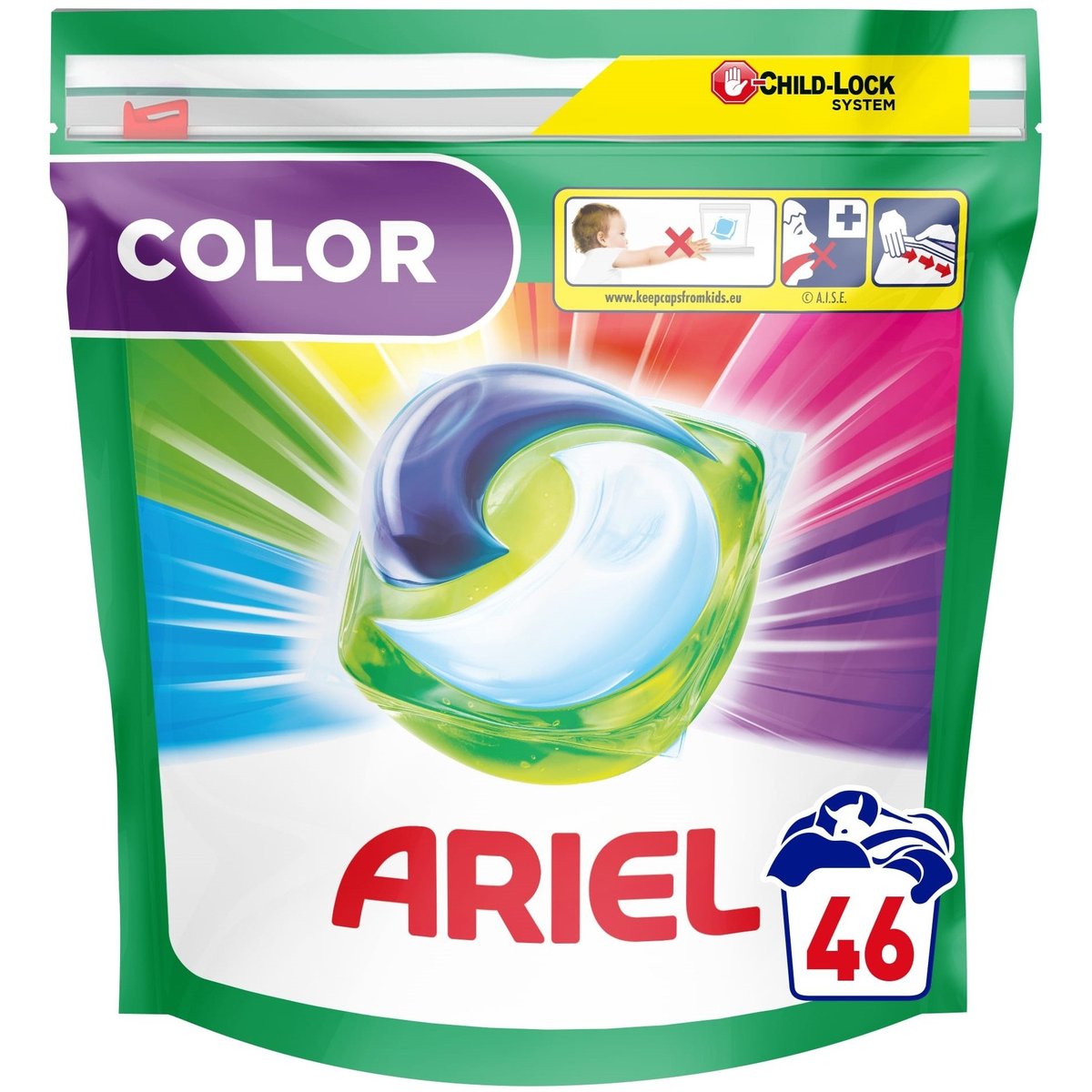 Ariel Color kapsle na praní