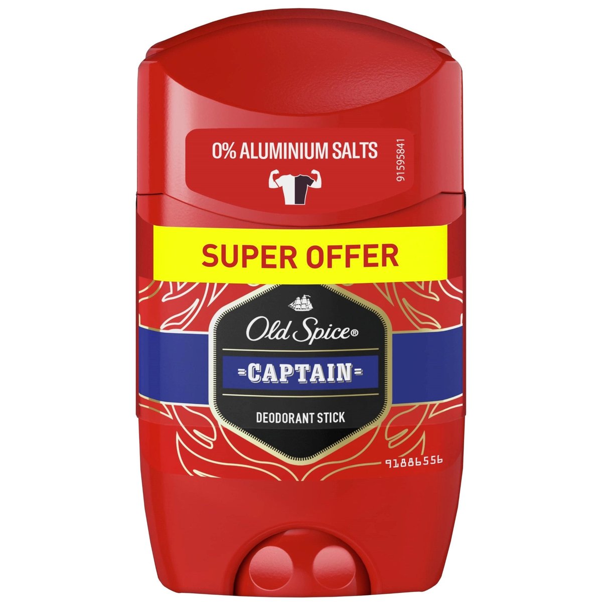 Old Spice Captain Tuhý deodorant (2x50 ml)
