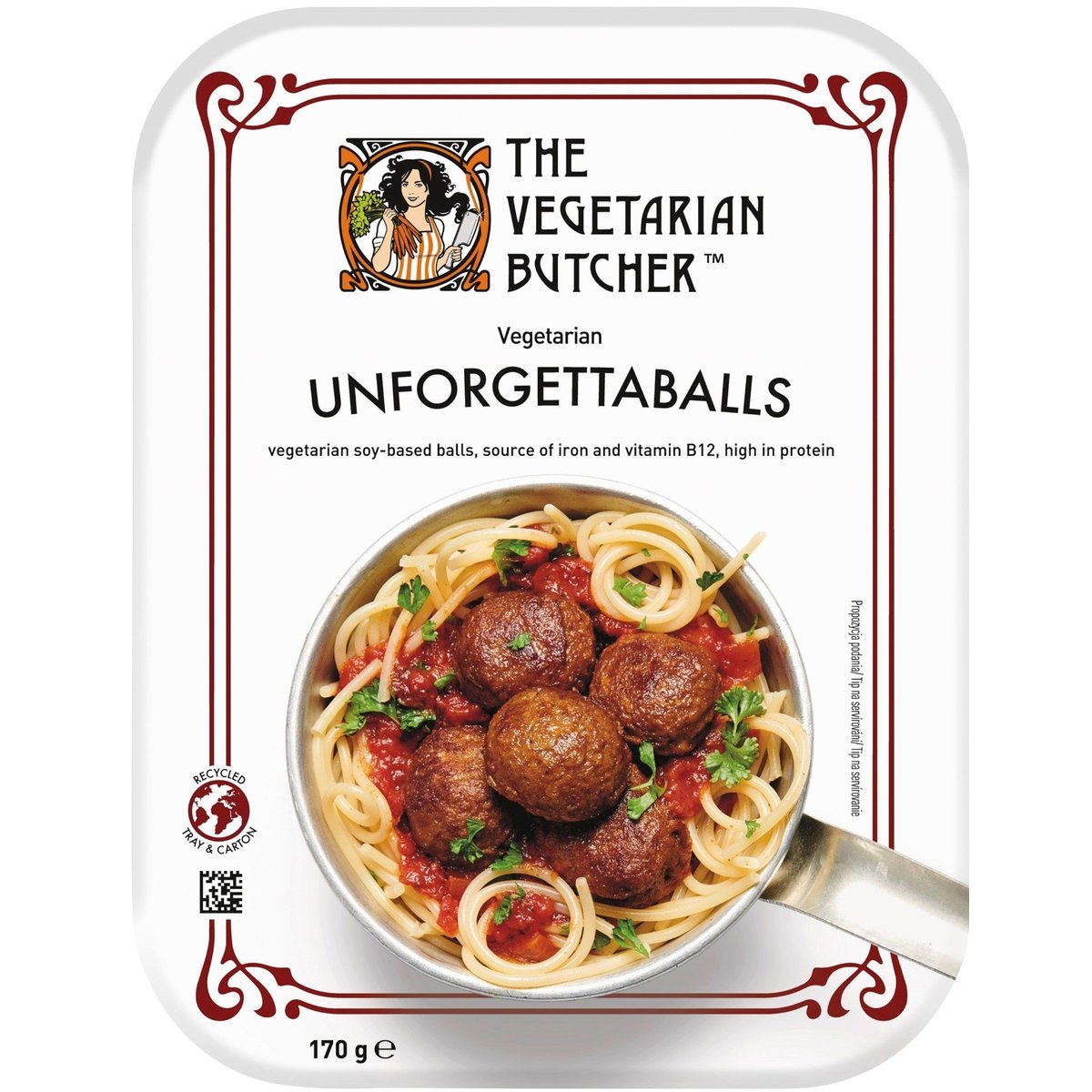 The Vegetarian Butcher Unforgettaballs vegetariánské kuličky