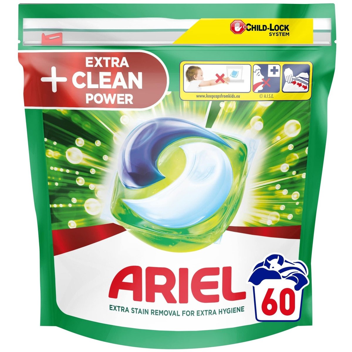 Ariel Extra Clean Power kapsle na praní