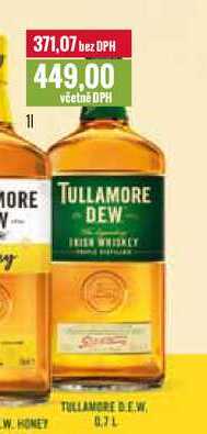 Tullamore Dew Irish whiskey 1l