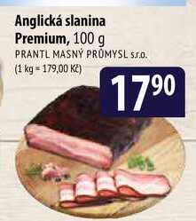Anglická slanina Premium, 100 g 