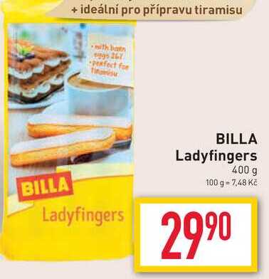 BILLA Ladyfingers 400 g 