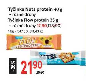 MaxSport Nuts protein Tyčinka 40 g  
