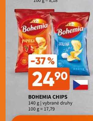   BOHEMIA CHIPS 140 g 