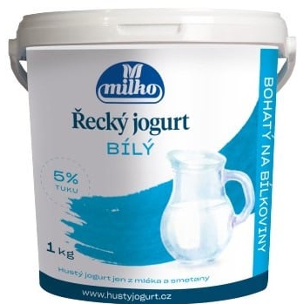 Milko Řecký jogurt bílý 5 %
