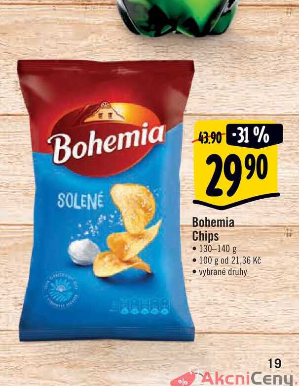   Bohemia Chips 130-140 g  