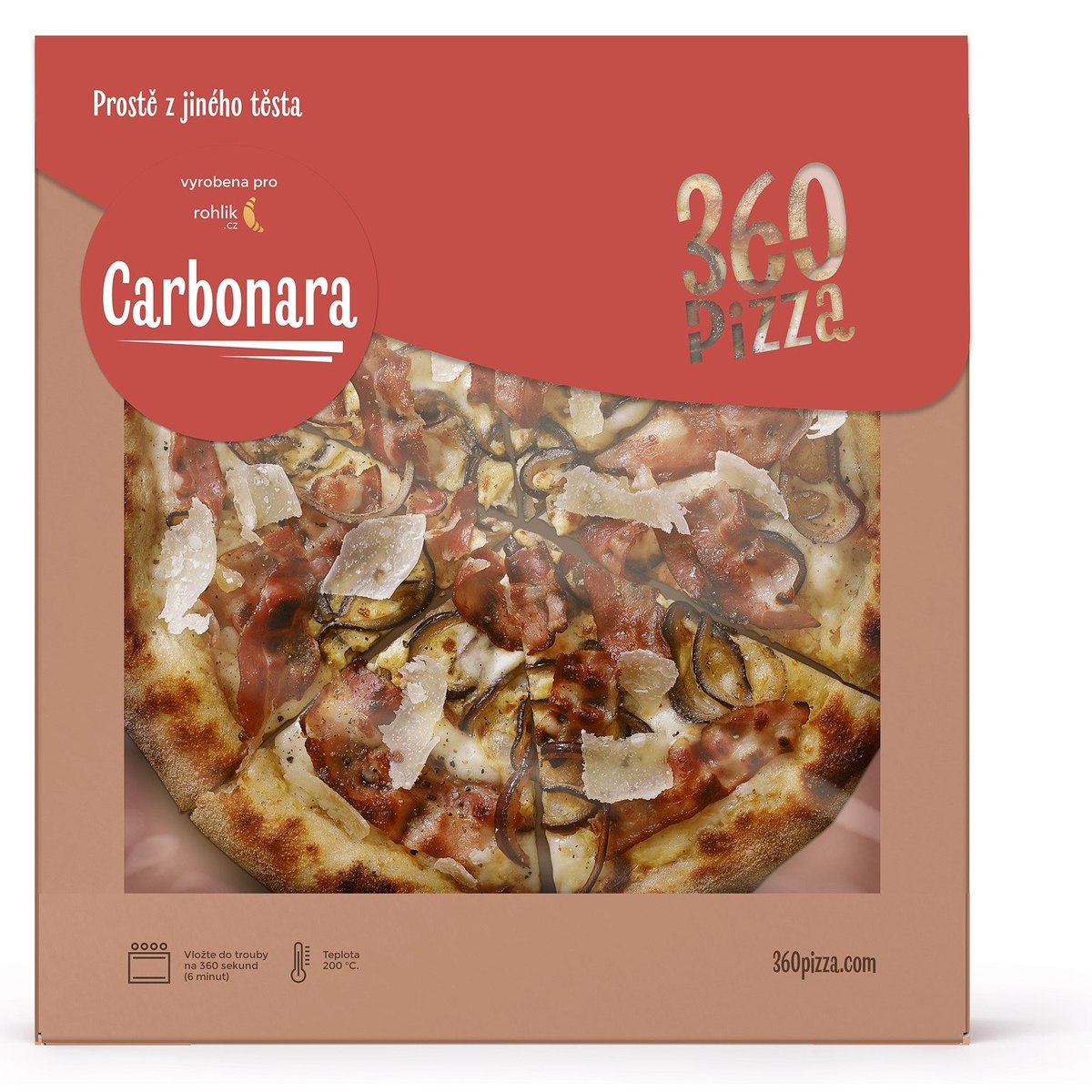 360 pizza Carbonara