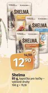 Shelma 85 g, kapsička pro kočky vybrané druhy
