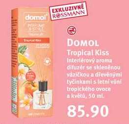 DOMOL Tropical Kiss Interiérový aroma difuzér, 50 ml