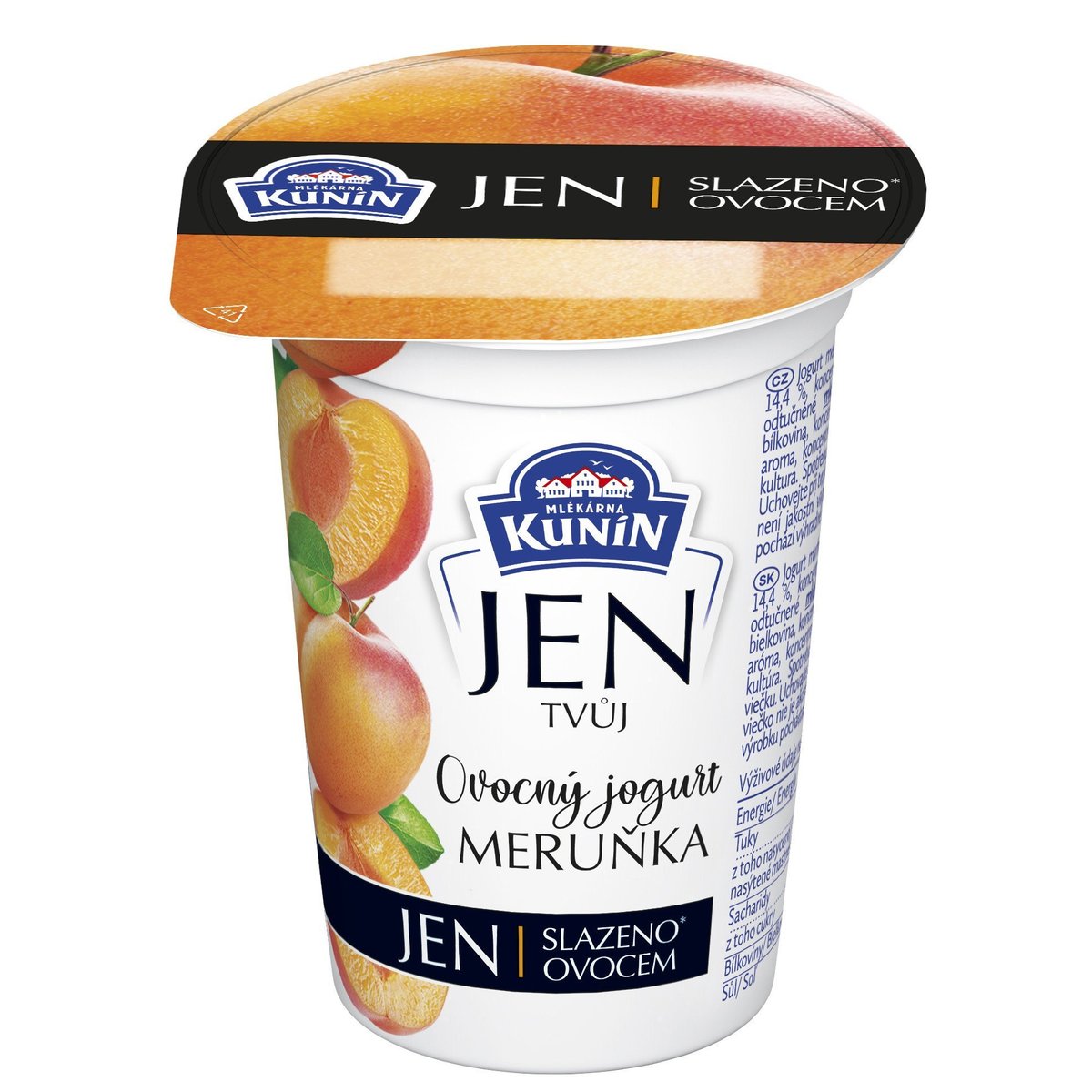 Mlékárna Kunín JEN jogurt meruňka