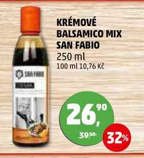 KRÉMOVÉ BALSAMICO MIX SAN FABIO, 250 ml