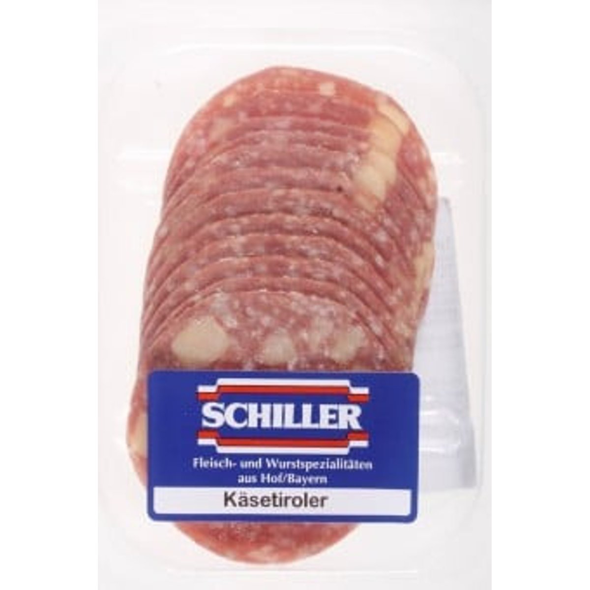 Schiller Tyrolský salám se sýrem krájený