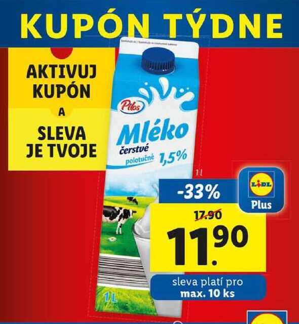MLÉKO, 1 l