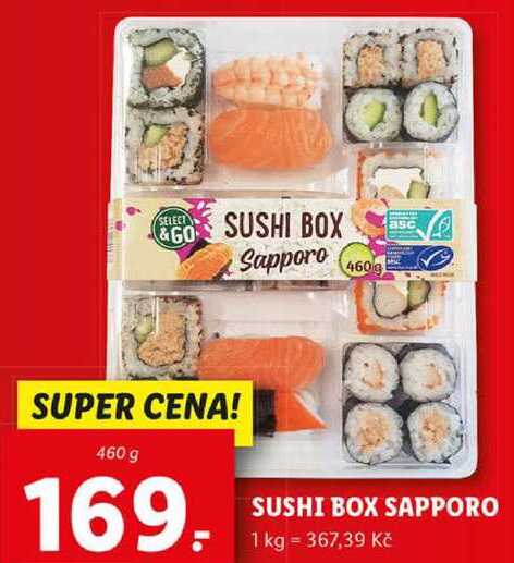 SUSHI BOX SAPPORO, 460 g