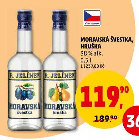 MORAVSKÁ ŠVESTKA, 0,5 l