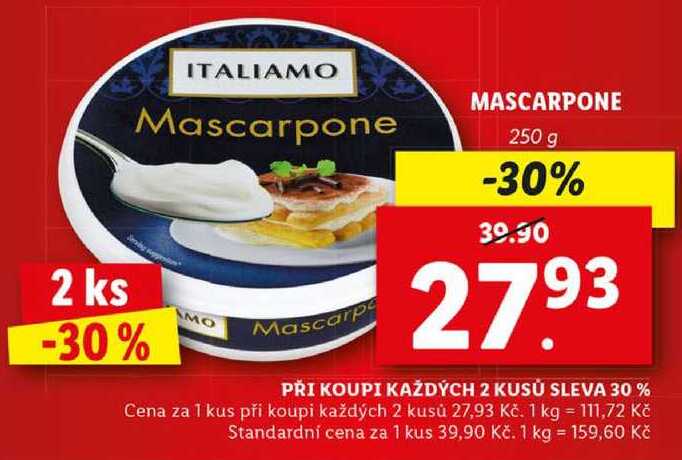 MASCARPONE, 250 g