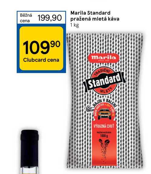 Marila Standard pražená mletá káva cena 1 kg