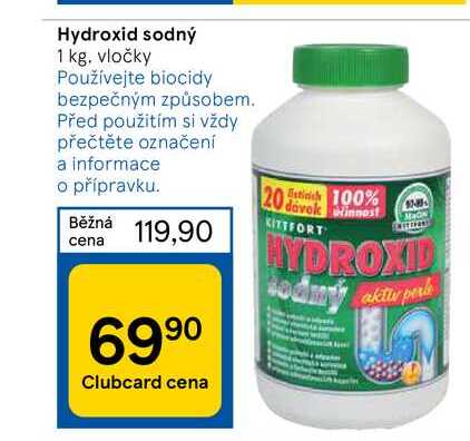 Hydroxid sodný 1 kg