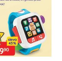 FISHER PRICE CHYTRÉ HODINKY