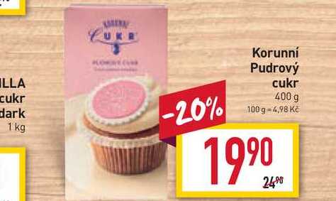 Korunní Pudrový cukr 400 g