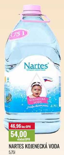 NARTES KOJENECKÁ VODA 5,75 l