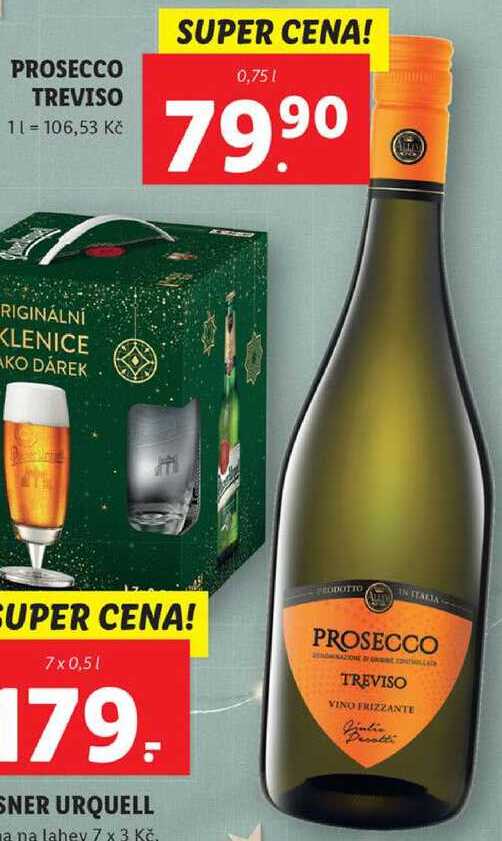 PROSECCO TREVISO, 0,75 l