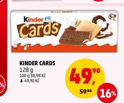 Kinder Cards - 128 g