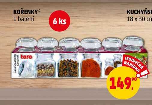 KOŘENKY, 6 ks