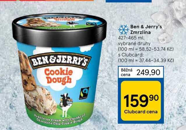 Ben & Jerry's Zmrzlina 427-465 ml
