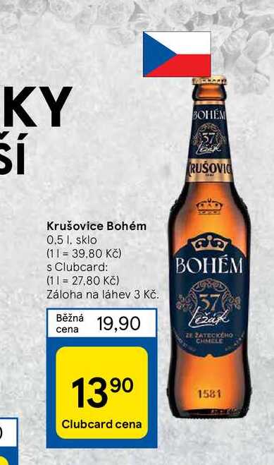 Krušovice Bohém 0.5 l