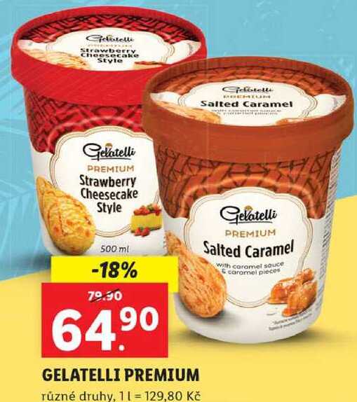 GELATELLI PREMIUM, 500 ml