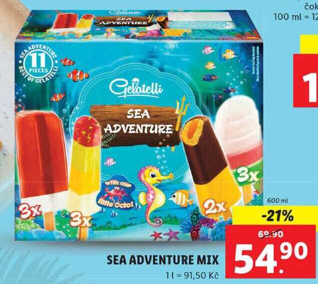 SEA ADVENTURE MIX, 600 ml