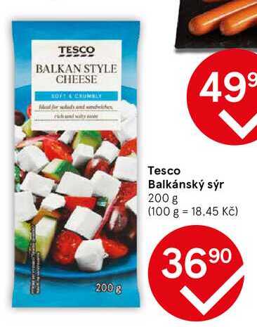 Tesco Balkánský sýr 200 g