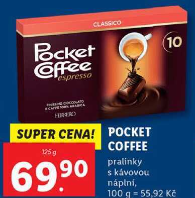 POCKET COFFEE, 125 g 6