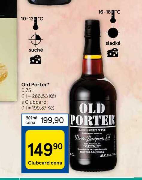 Old Porter* 0.75 l