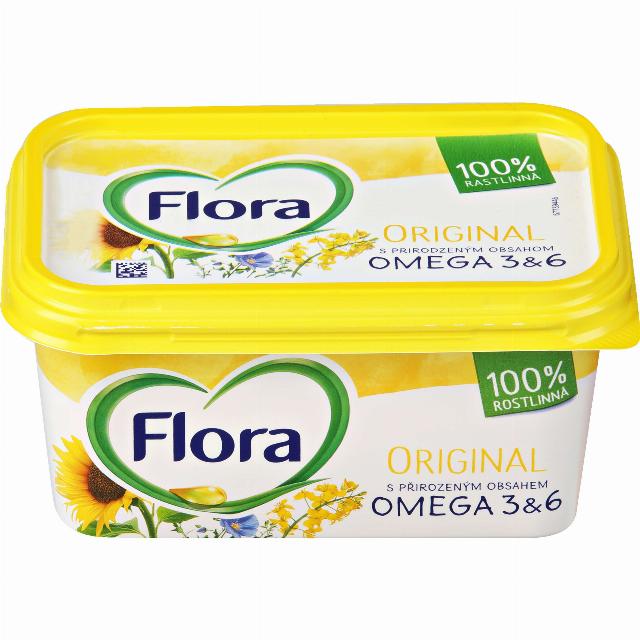 Flora Rostlinný roztíratelný tuk různé druhy