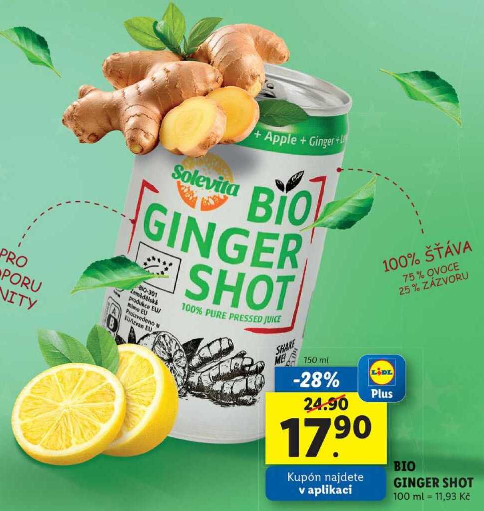 BIO GINGER SHOT, 150 ml