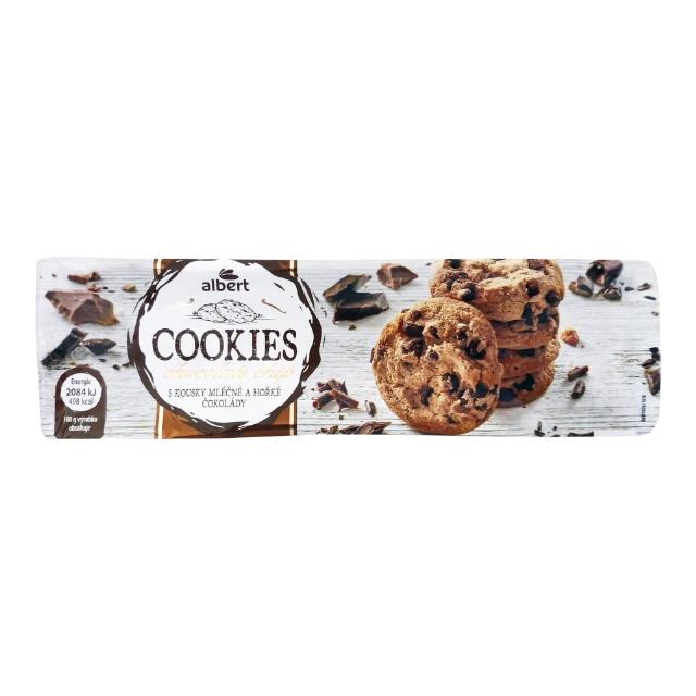 Albert Cookies Chocolate chips čokoládové