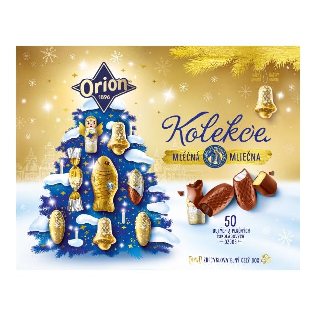 Orion Vánoční kolekce Figurky mléčná čokoláda